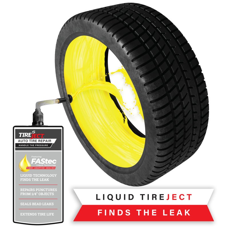 TireJect Automotive Full-Size Truck/SUV 2-in-1 Tire Sealant & Bead Sealer Kit for tire Repair of leaks and punctures - Image 4
